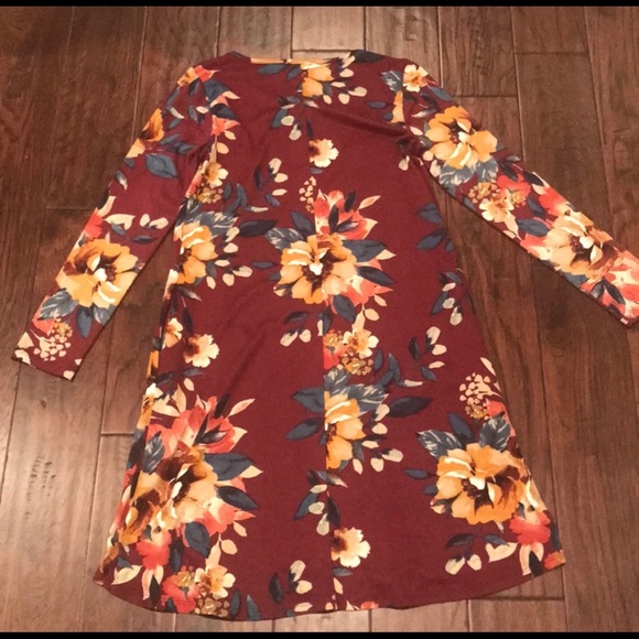 Sweet Lovely By Jen Floral Dress - Picture 4 of 4
